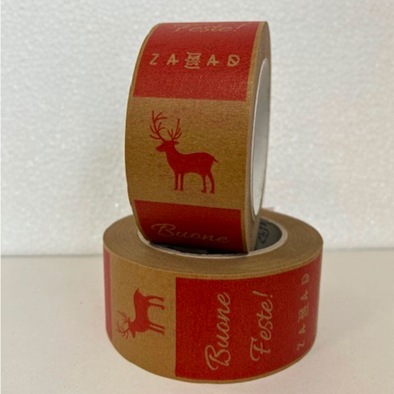 nastro carta personalizzato natale